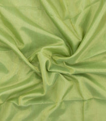 Cardamom Green Handloom Maheswari Silk Cotton Saree With Zari Stripes-SC4915