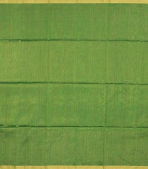 Light Green Handloom Maheswari Silk Cotton Saree With Zari Stripes-SC4905