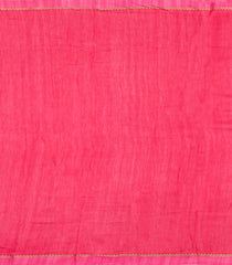 Red Printed Chanderi Cotton Saree With Bird Motifs-CC1752