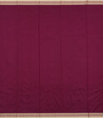 Maroon Woven Art Silk Saree With Thread Buttas-BL6169