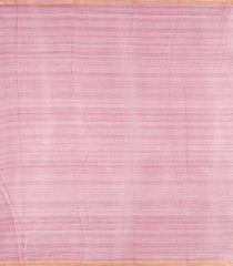 Pink Printed Chanderi Cotton Saree With Floral Motifs-CC1753