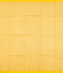 Yellow Printed Pure Silk Saree With Floral Motifs-PS0840