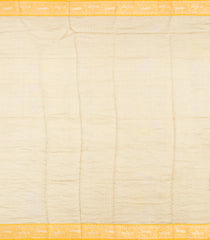 Taupe Woven Georgette Tissue Saree With Zari Border-BE1964