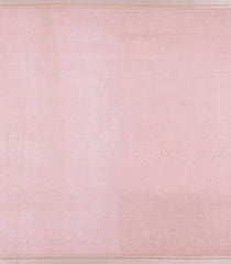 Peach Woven Pure Organza Silk Saree With Stripes-KS1066