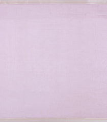 Baby Pink Woven Pure Organza Silk Saree With Stripes-KS1121
