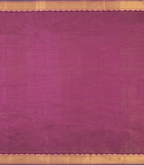Magenta Handloom Kanchipuram Silk Saree With Vairaoosi Stripes & Buttas-KA16631