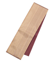 Dark Brown Handloom Kanchipuram Silk Saree With Checks & Rising Zari Border-KA16640