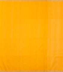 Mango Yellow Handloom Soft Tussar Silk Saree With Buttas-TU3853