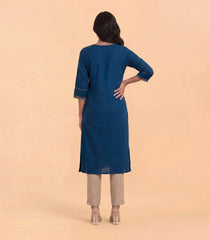 Dark blue casual kurta-RC5726