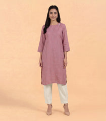 Dusty rose casual kurta-RC5738