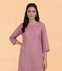 Dusty rose casual kurta-RC5738