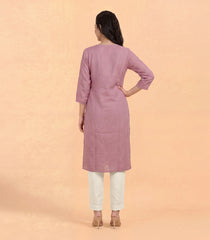 Dusty rose casual kurta-RC5738