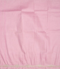 Pink Silk Saree With Embroidered Motifs-Pink