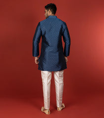 Dark Blue Short Kurta -Dark Blue