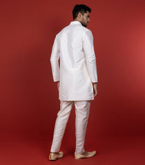 Snow White Short Kurta-Off White