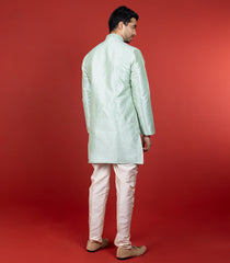 Pastel Green Short Kurta -Green