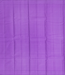 Lavender Handloom Kanchipuram Silk Saree With Zari Checks-Lavander