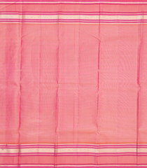 Baby Pink Handloom Kanchipuram Silk Saree With Zari Checks-Baby Pink