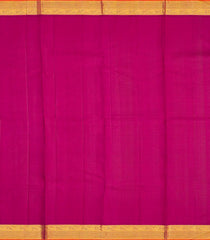 Hot Pink Handloom Kanchipuram Silk Saree With Annam Buttas-Hot Pink