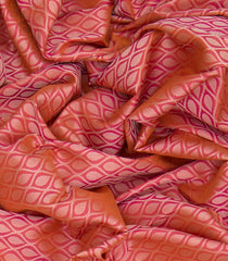 Pink Handwoven Kanchipuram Silk Saree