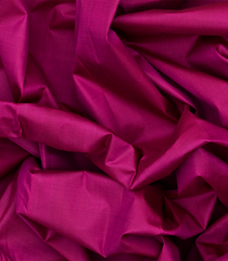 Magenta Handloom Kanchipuram Silk Saree With Mango Motifs-Magenta