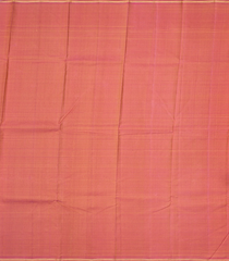 Beige Handloom Kanchipuram Silk Saree With Stripes-Beige