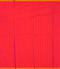 Pink Handloom Kanchipuram Silk Saree With Checks-Pink