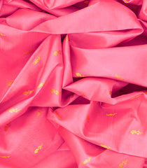 Baby Pink Handloom Kanchipuram Korvai Silk Saree With Mango Buttas-Baby Pink