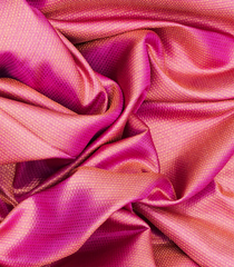 Baby Pink Handloom Kanchipuram Tissue Silk Saree With Meena Motifs-Baby Pink