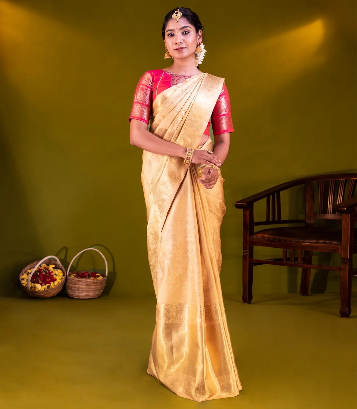 Kanchipuram Bridal Sarees Bridal Silk Sarees Price Top Rated RmKV Silks