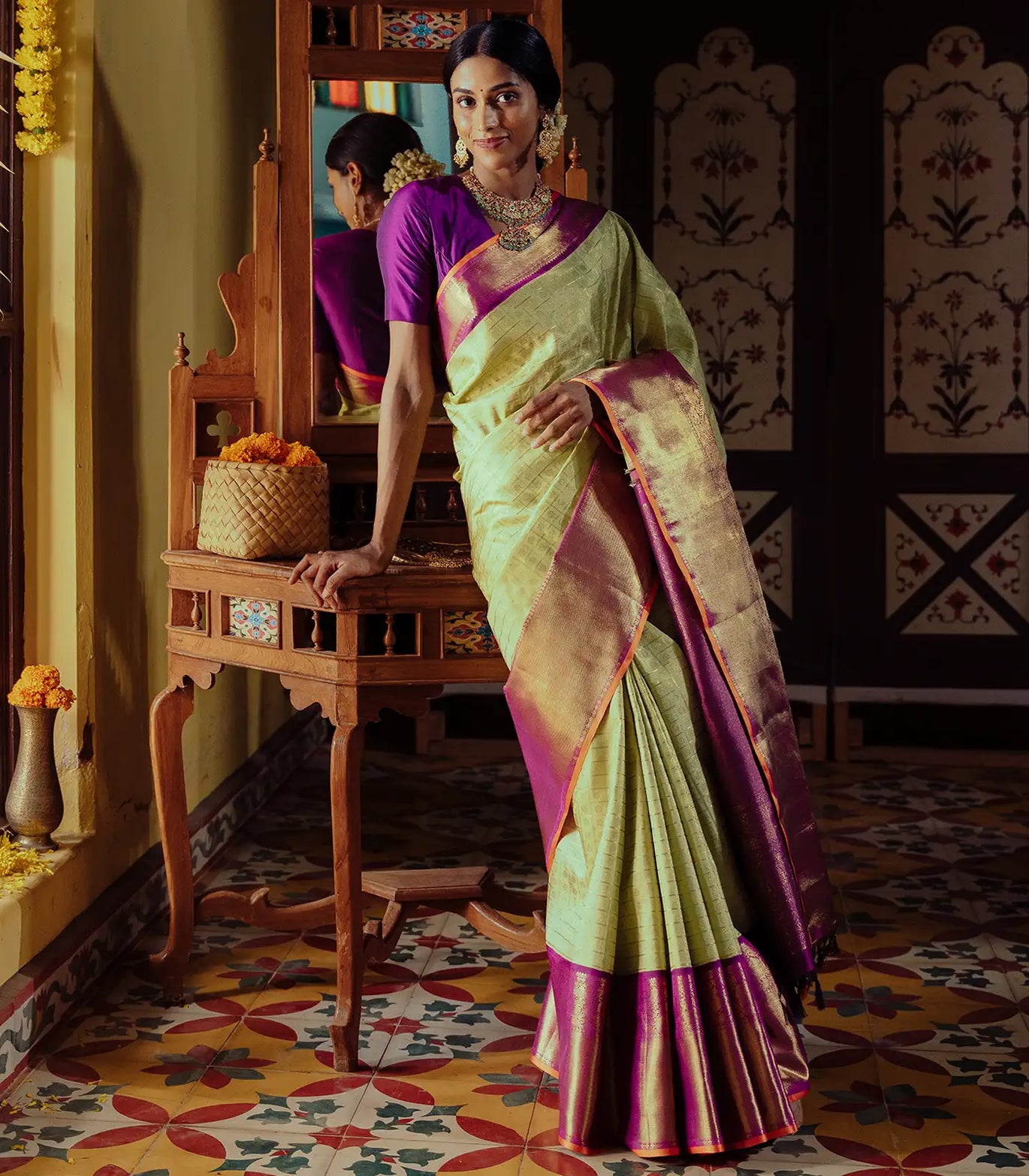 Kanchipuram Bridal Sarees Bridal Silk Sarees Price Top Rated RmKV Silks