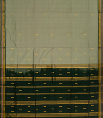 Light Green Handloom Kadapa Cotton Saree With Butta-Light Green