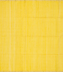 Yellow Handloom Organza Silk Saree With Square Motifs-Yellow