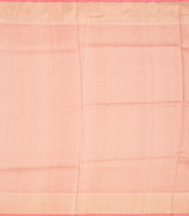 Dusty Pink Handloom Organza Silk Saree With Checks-Dusty Pink