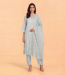 Light Grey Kurta Set-RC5631