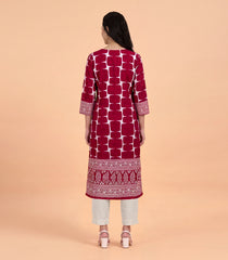Maroon printed kurta-RC5731