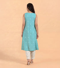 Mint aqua casual kurta-RC5735