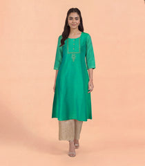 Mint Green Festive Kurta-RC5697