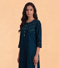 Navy blue festive kurta-RC5716