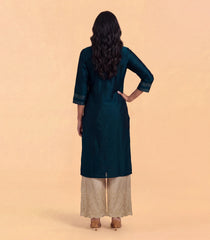 Navy blue festive kurta-RC5716