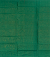 Lime Yellow Handloom Orissa Silk Saree With Temple Border & Stripped Pallu-Lime Yellow