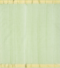 Light Green Handloom Paithani Silk Saree With Mango Buttas-Light Green