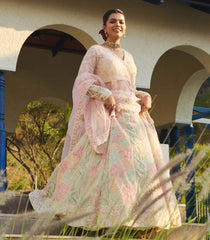 Off White and Pink Festive lehenga set-SK5121