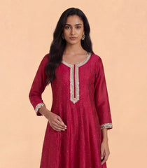Rani Pink Festive Kurta Set-RC5676