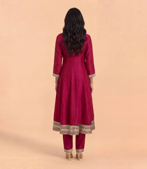 Rani Pink Festive Kurta Set-RC5676