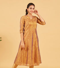 Antique Gold Festive Kurta