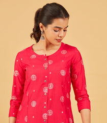 Raspberry Pink Kurta