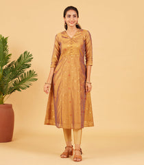 Antique Gold Festive Kurta