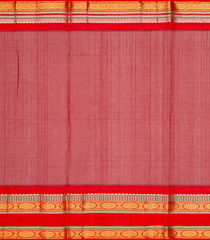 Blue Handloom Chirala Soft Silk Saree With Red Border-Blue