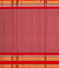 Black Handloom Chirala Soft Silk Saree With Red Border-Black